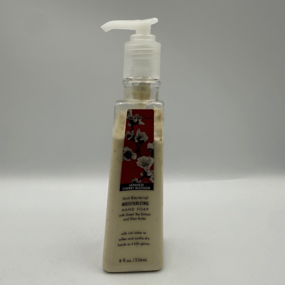Bath & Body Works Japanese Cherry Blossom Anti-Bacterial Hand Soap 8oz Pump